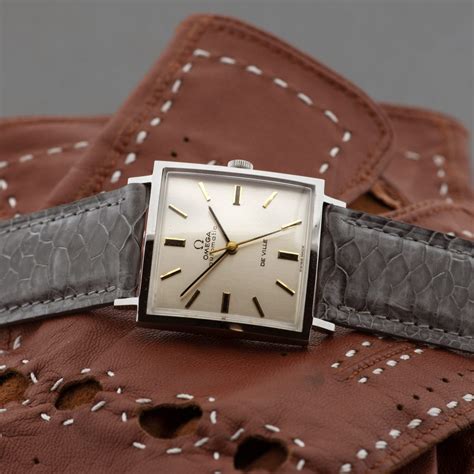 omega vintage square watches